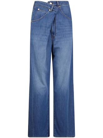 Darkpark Ines Fold Over Tencel Denim