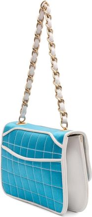 Chanel Hobo Bags - 2000-2002 Reissue Square Quilt Satin Flap - Gr. unisize - in Blau - für Damen