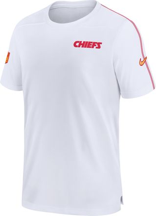 Nike Kansas City Chiefs Sideline Coach Nike Mens Dri-FIT NFL Top in White | 02ES075K7G-K0Z