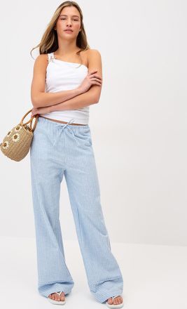 Twik Womens Striped wide-leg pant