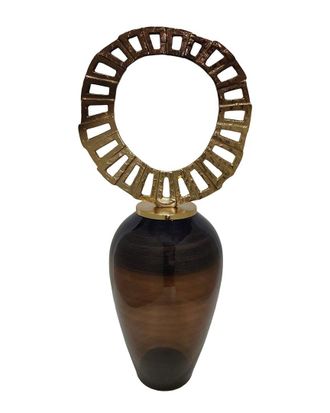 Sagebrook Home 31In Vase With Crown Top