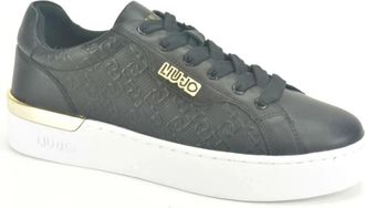 Liu Jo Print Sneaker in Zwart - Dames - Sneakers - Zwart - 36 EU - Schoenen