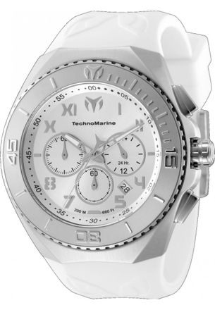 Technomarine TM-225002 Mens Manta Ocean Watch - Silver - One Size
