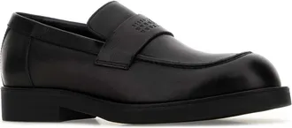 Maison Margiela Mens Leather Loafer Black Bovina