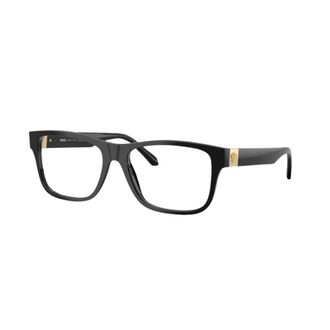Versace Square Frame - Heren - Brillen - Zwart - 56 MM - Accessoires
