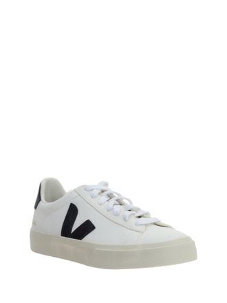 Veja Womens Sneakers Extra White-Black Trainers White/black