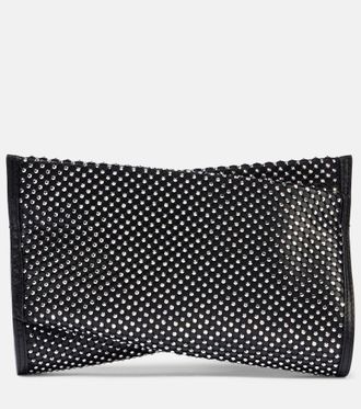 Christian Louboutin Clutch Loubitwist Small in pelle