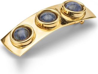 Lelet NY Oculus Barrette in Malachite /Gold at Nordstrom