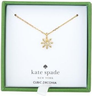 Kate Spade New York mini flower pendant necklace in Yellow /Gold at Nordstrom Rack