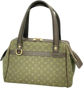 Louis Vuitton Pre-owned Handbags, female, Green, Size: ONE SIZE Pre-owned Josephine PM Handbag