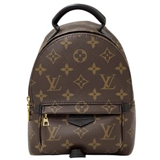 Louis Vuitton Monogram Black Brown Monogram Backpack (Pre-Owned)