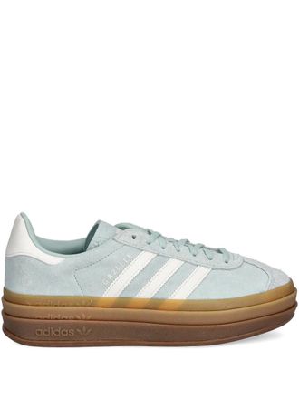 adidas Gazelle stripes platform sneakers - Blue