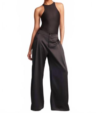 Heroine Sport Clair Wide-Leg Pants In Black