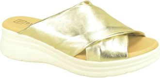 Pitillos Kruisband Sandalen - Dames - Sleehakken - Geel - 39 EU - Schoenen