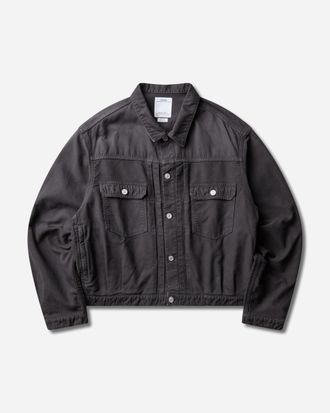 Visvim Men s 101XX JKT G.Cords Black