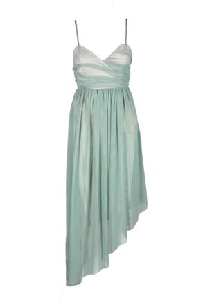 Revise Aqua Sweetheart Tulle Evening Dress