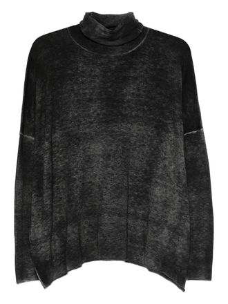 Avant Toi turtleneck sweater - women - Cashmere/Merino/Silk - M - Black
