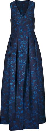 Sachin & Babi Abito lungo Brooke con scollo a V - Blu