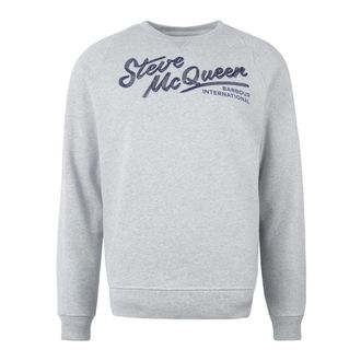 Barbour Heren, Sweatshirts & Hoodies, Grijs, Maat: 2XL Katoen