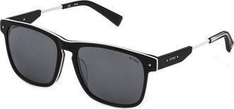 Sting SST384 9H9X Mens Sunglasses Black Size 55