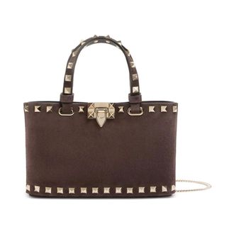 Valentino Garavani Dames, Tassen, Bruin, Maat: ONE Size Su&egrave;de