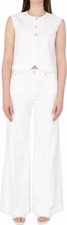 Closed Glow Up Pants In Ivory