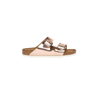 Birkenstock Arizona Soft Footbed Smalle Pasvorm - Dames - Schoenen - Roze - Maat: 36 EU Leer