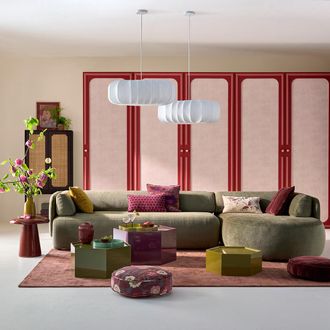 La Redoute Interieurs Set van 3 stapelbare salontafels, Wai