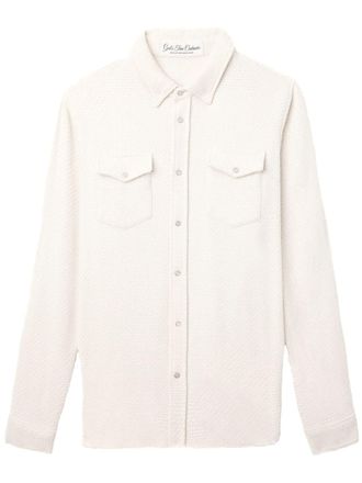 God's True Cashmere knitted shirt - unisex - Cashmere - M - Neutrals