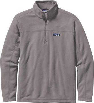 Patagonia Micro D P/O Fleecepullover für Herren | grau