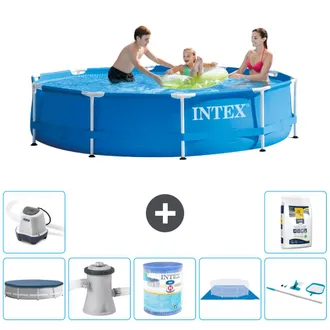 Intex Piscina Con Estructura Redonda - 305x76 Cm - 7-piezas S31499