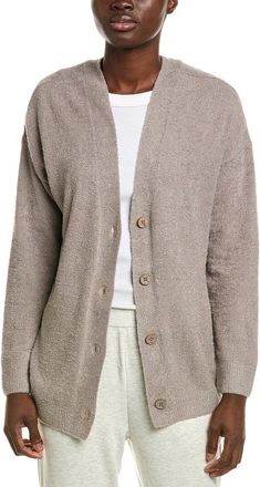 Barefoot Dreams Cozy Chic Light Cable Button Cardigan