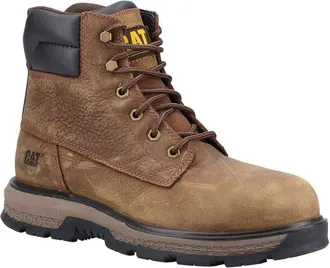 CAT Brown Exposition 6 Leather Safety Boot