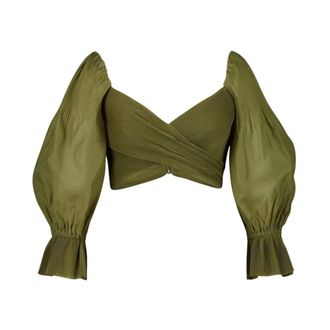 Zimmermann Mujer, Blusas y Camisas, Verde, Talla: S