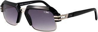 Cazal Stijlvolle zonnebril Mod. 6020/3 - unisex - Zonnebrillen - Zwart - 56 MM - Accessoires