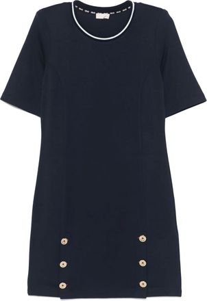 Liu Jo Abito corto in jersey - Blu