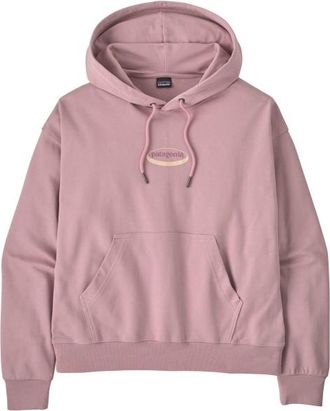 Patagonia 95 Oval Logo Daily Hoody Hoodie f&uuml;r Damen | rosa