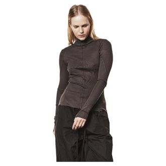 Thom Krom Turtlenecks, female, Brown, Size: S W TS 589 Longsleeve