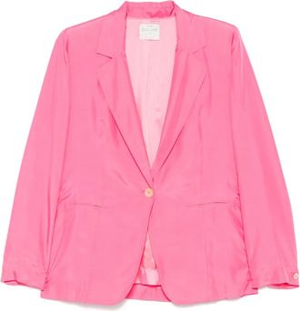 Forte_Forte Blazer in seta - Rosa