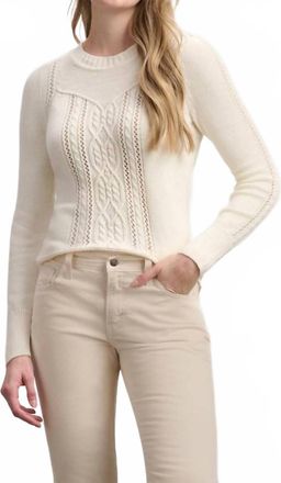 Hatley Phoebe Sweater In Cream
