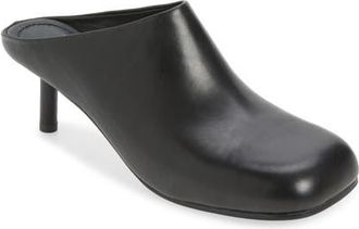 sacai Square Toe Mule in Black at Nordstrom, Size 38