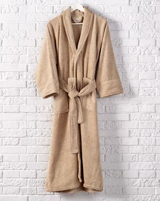 Superior Long-Staple Combed Terry Unisex Adult Long Staple Combed Cotton Bathrobe