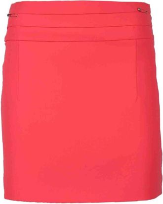 Patrizia Pepe Rokken, Dames, Oranje, XS, Polyester, Rok