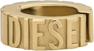 Diesel Unisex Diesel Gold-Tone Stainless Steel Cuff Earring