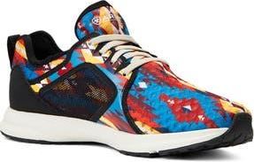 Ariat Fuse Low Top Sneaker in Blue Geo Print at Nordstrom Rack, Size 8.5