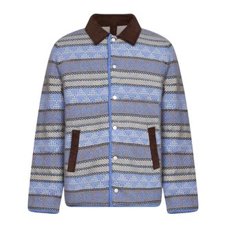 Guest In Residence Western Industry Jacket - Heren - Jassen - Blauw - Maat: S Zijde