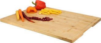MegaChef 20 x 14 Inch Rectangle Bamboo Cutting Board