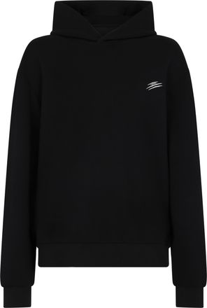 Plein Sport Fleece Hoodie Chrome Scratch