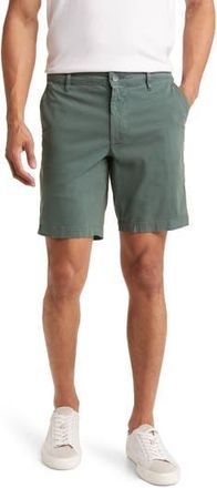 AG - Adriano Goldschmied Wanderer 8.5-Inch Stretch Cotton Chino Shorts in Sulfur Kelp Forest at Nordstrom Rack, Size 31