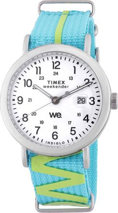 Timex Weekender Quartz White Dial Mens Watch TW2W99600